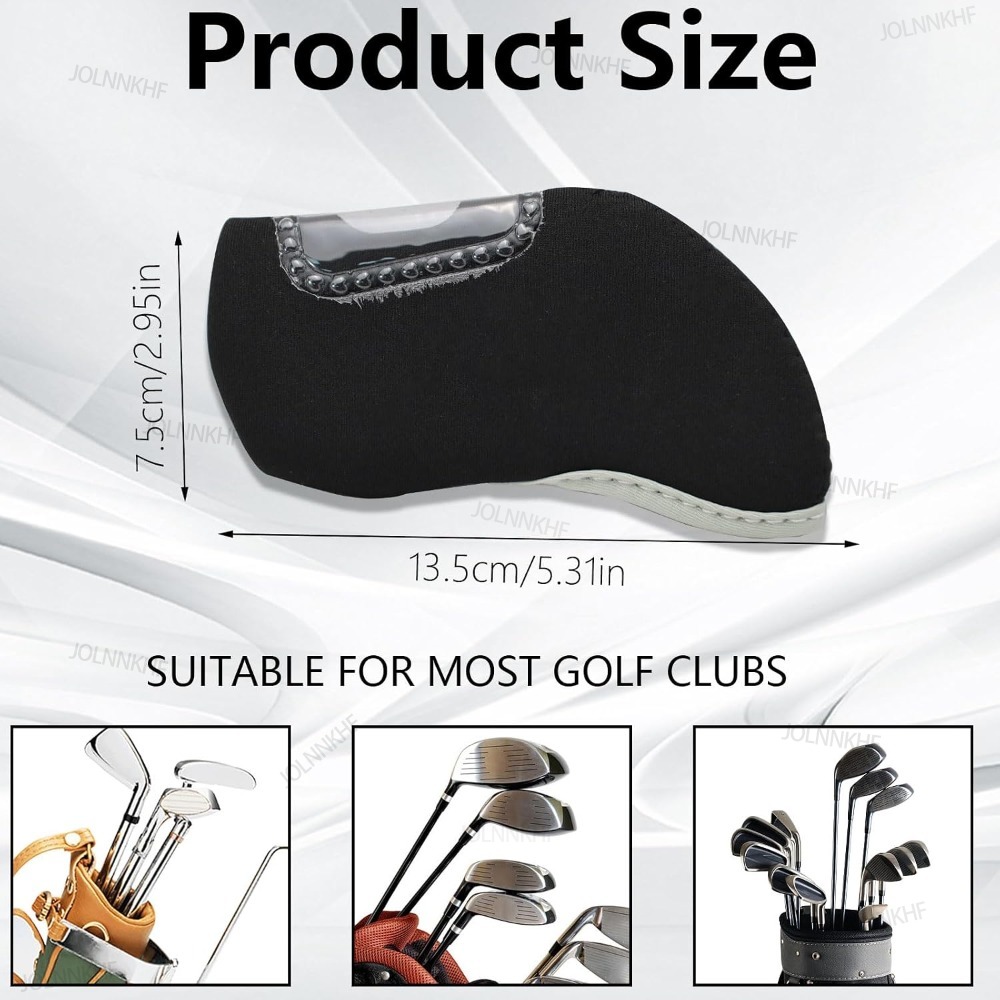 Clear Visible Head Covers 10Pc - Headcover Driver recension och pris