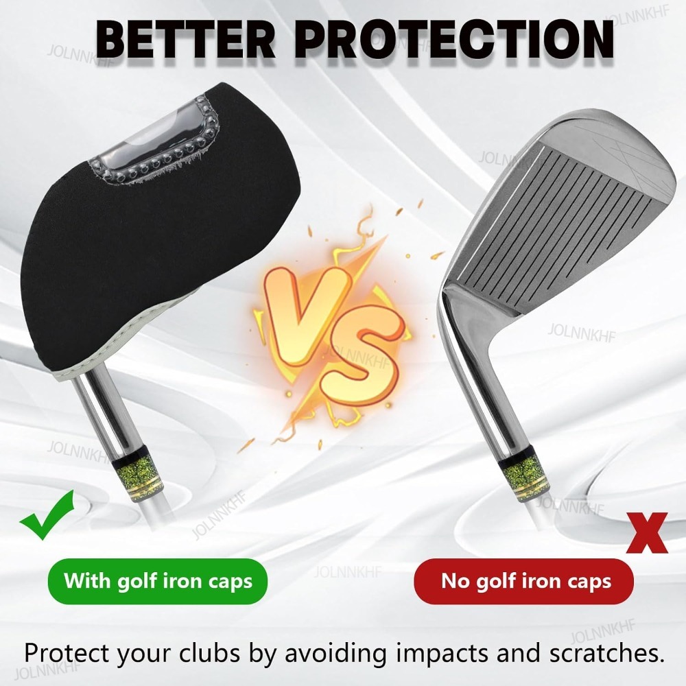 Clear Visible Head Covers 10Pc - Headcover Driver recension och pris