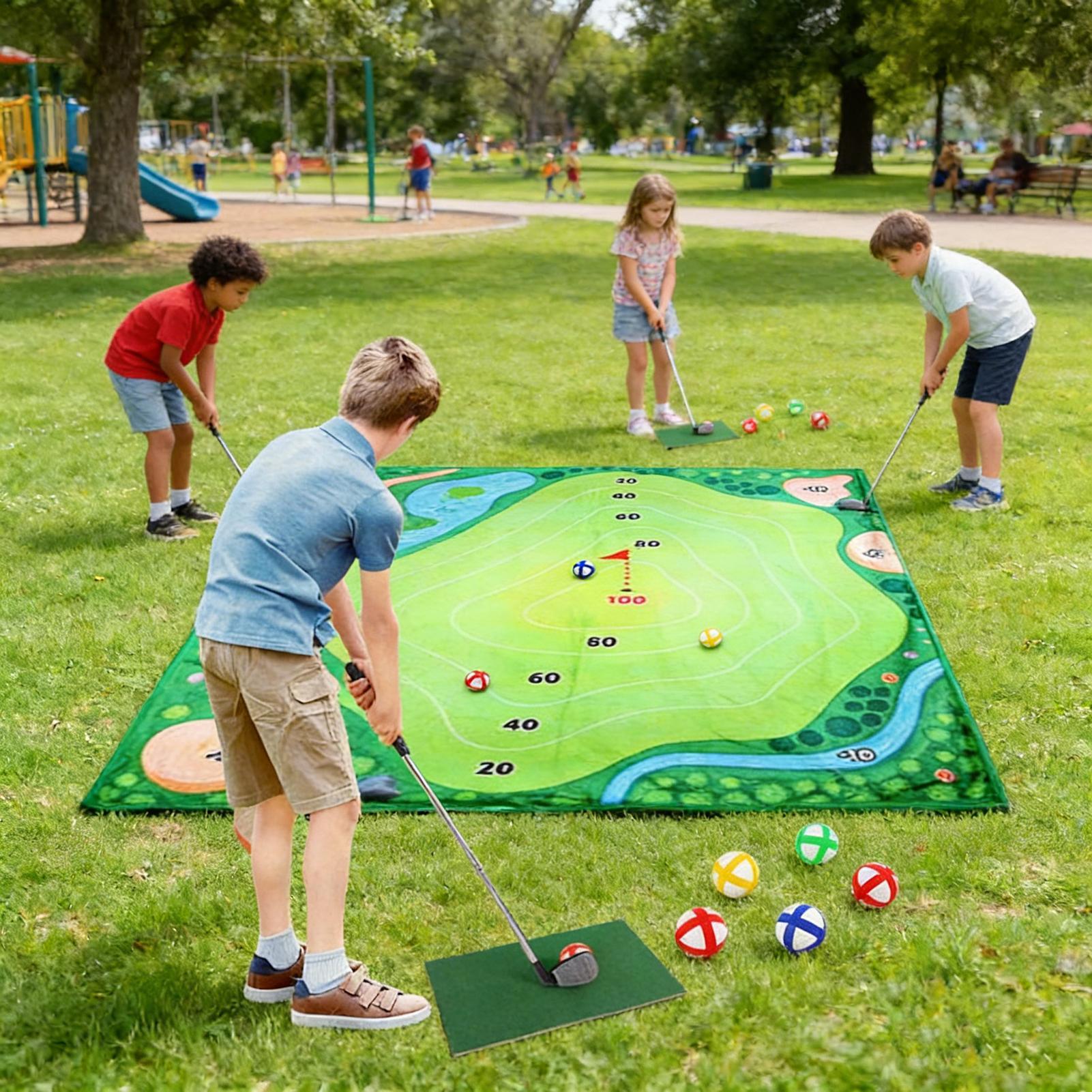 Golf Practice Mat Exercise Pra - Golf Equipment For Beginners recension och pris