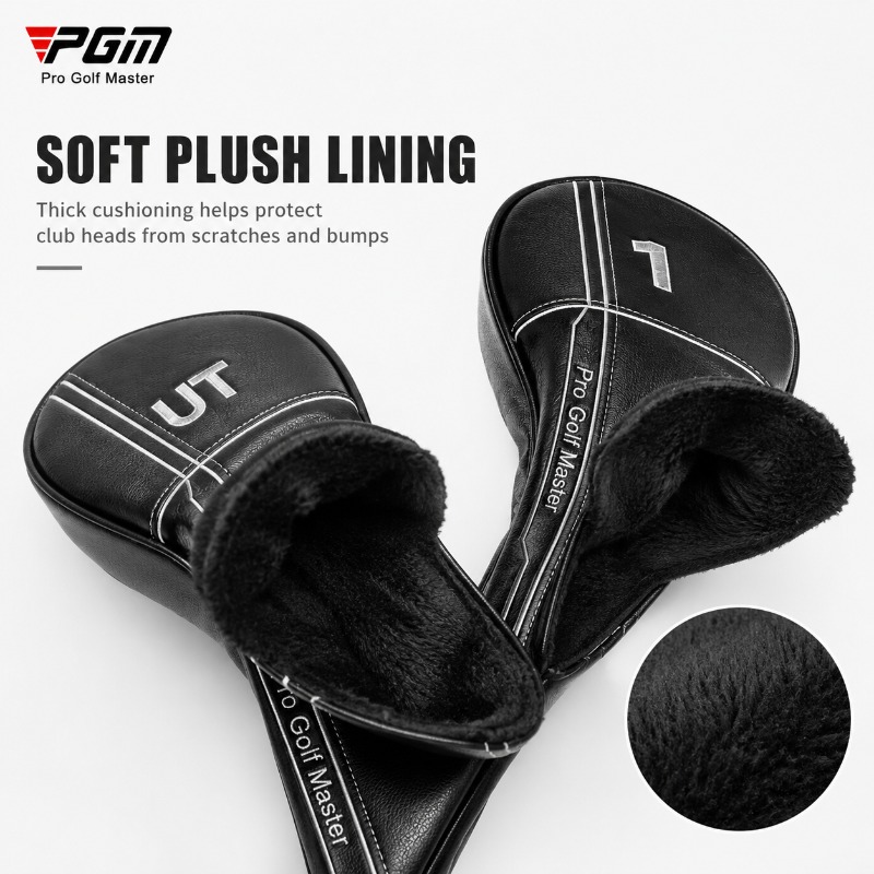 PGM Golf Head Cover PU Leather - Headcover Driver recension och pris