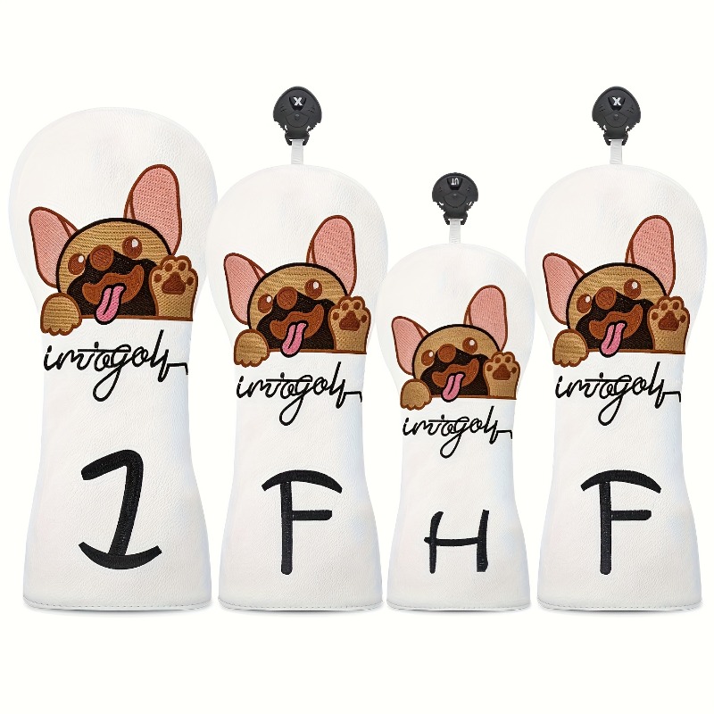 1pc Puppy Golf Club Cover - Cu - Golf Equipment Organizer recension och pris