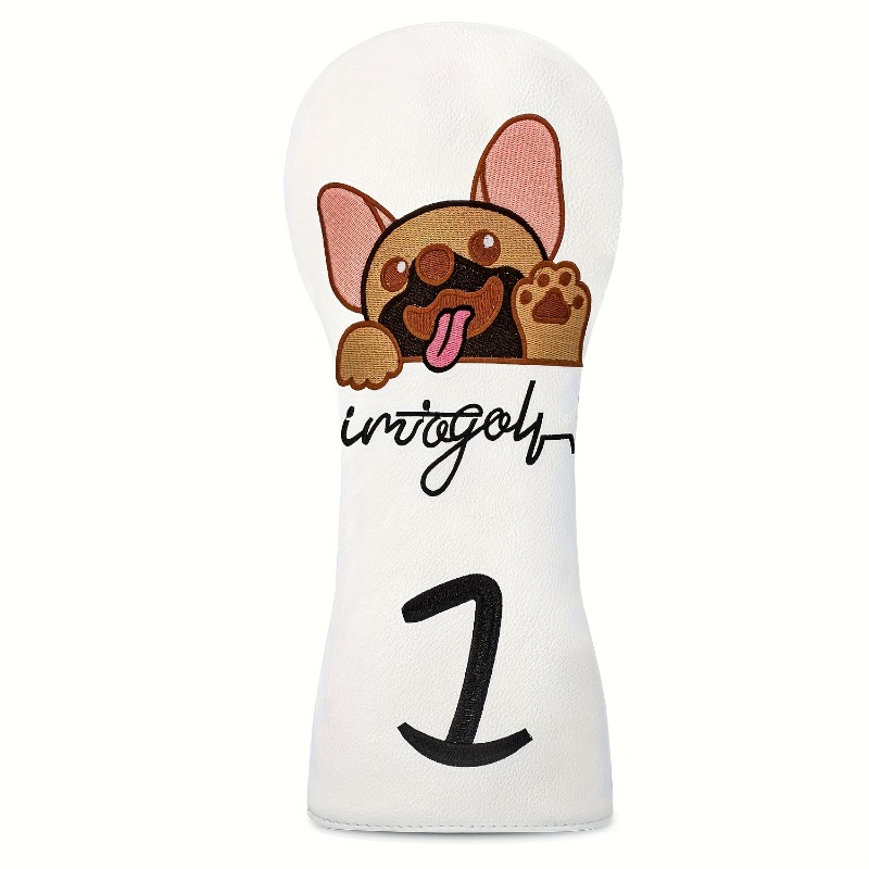 1pc Puppy Golf Club Cover - Cu - Golf Equipment Organizer recension och pris