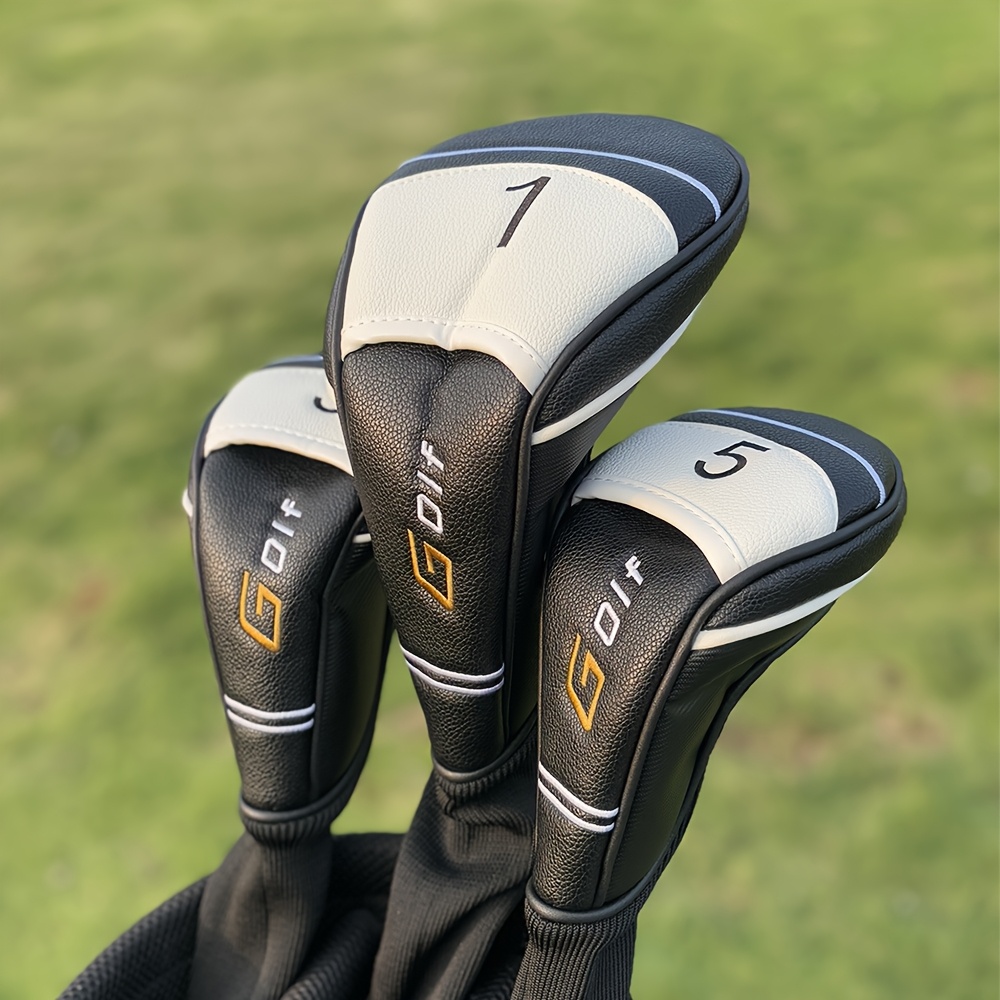 1pc/3pcs Golf Headcovers - Dri - Headcover Driver recension och pris
