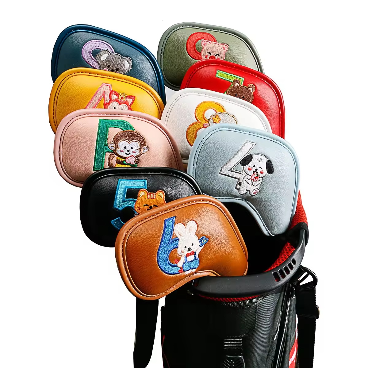9Pcs Cute Cartoon Animal Golf  - Golf Equipment Organizer recension och pris