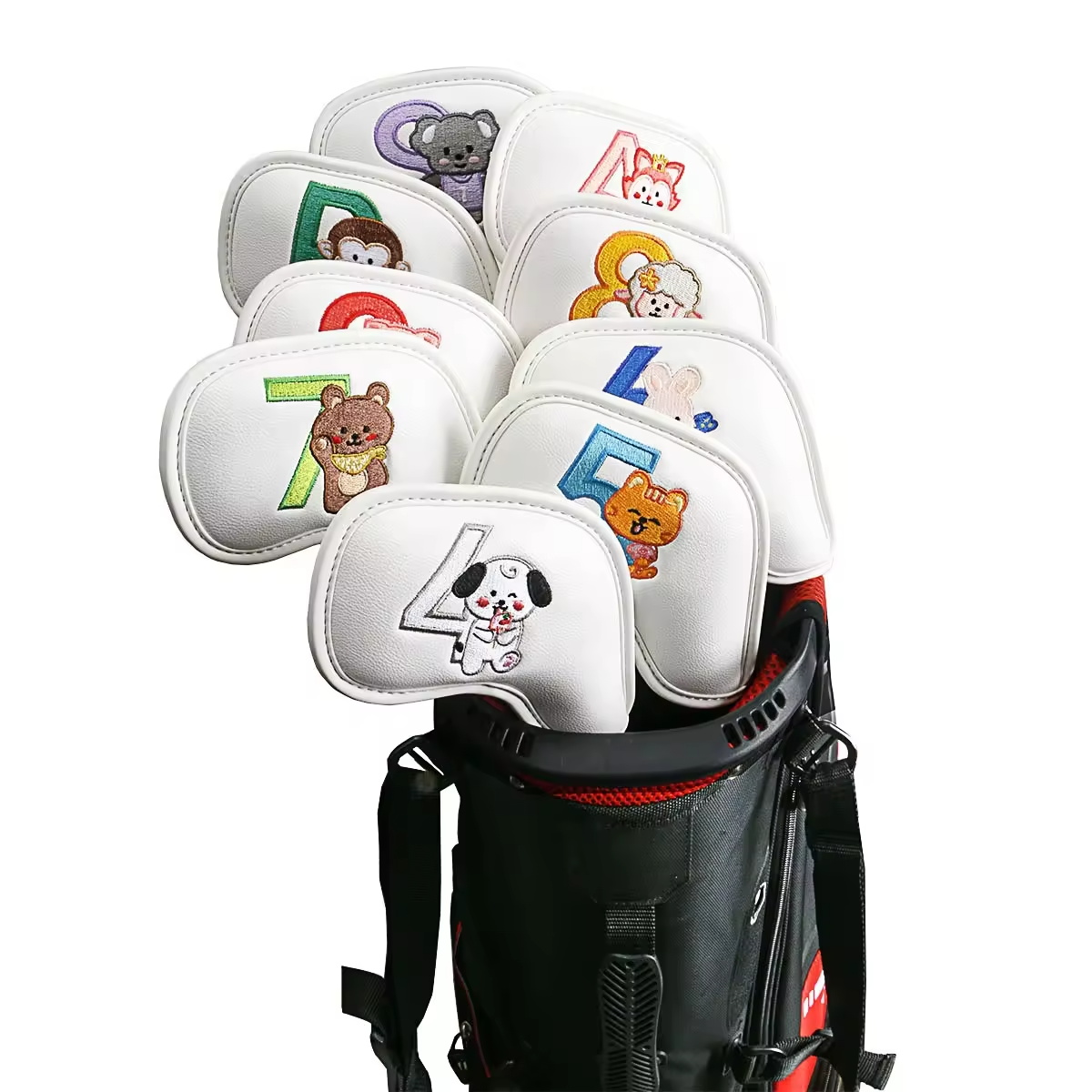 9Pcs Cute Cartoon Animal Golf  - Golf Equipment Organizer recension och pris