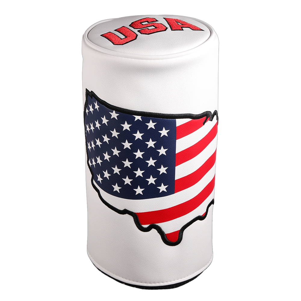 USA Flag PU Leather Golf Club  - Headcover Driver recension och pris